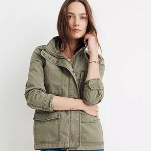 Madewell Women's Passage Jacket in Desert Olive